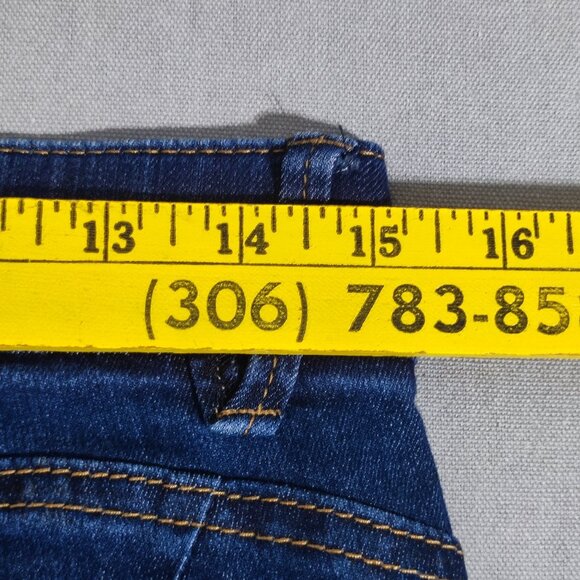 Democracy Jeans women's size 6 ink blue Angie "Ab"Solution Straight leg jeans - Picture 9 of 13